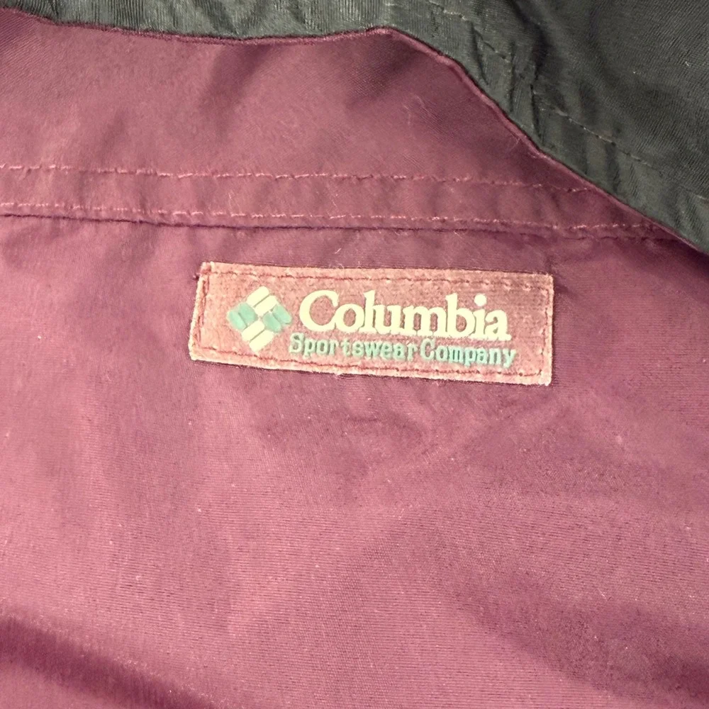 Columbia Sportswear Company Bugaboo Jacket Small Burgundy Full Zip Women's‎